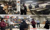 💢بازدید معاونت توسعه بیمارستان از انبار کالا با هدف بررسی چالش های موجود، بررسی ساختار فیزیکی ،نحوه دپو و چینش کالا، رعایت مسائل ایمنی ، میزان موجودی انبار و . . .